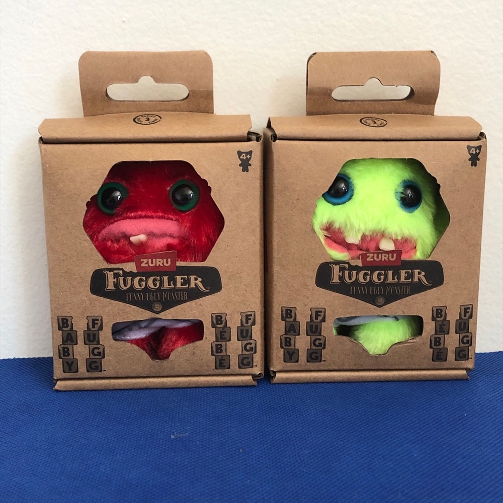ZURU Fuggler Plush Monster - Neon Green